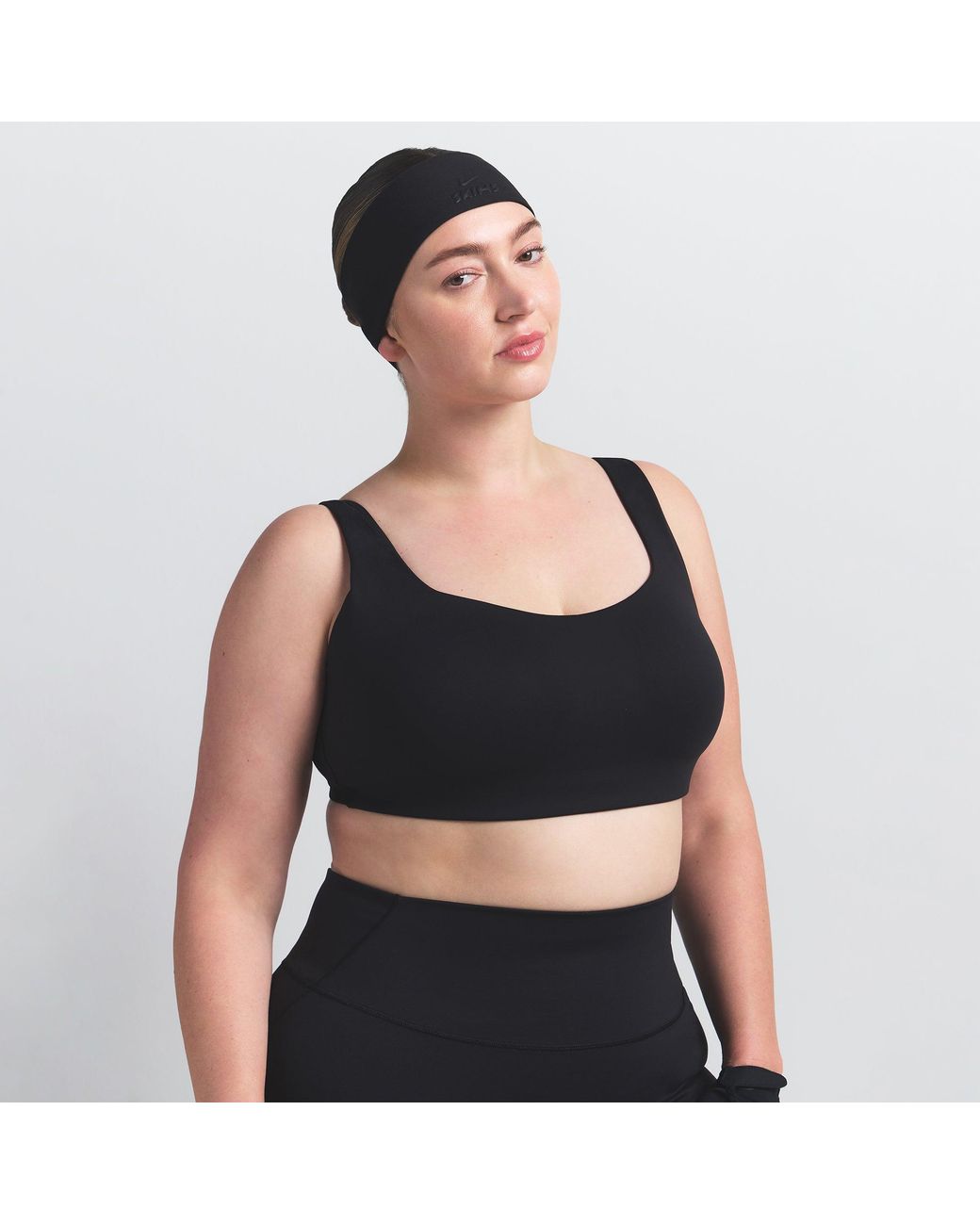 Skims Blue Scoop Neck Bra