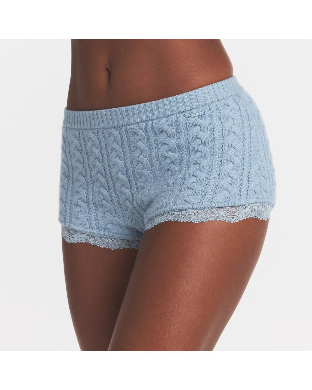 Skims Blue Cable Micro Short