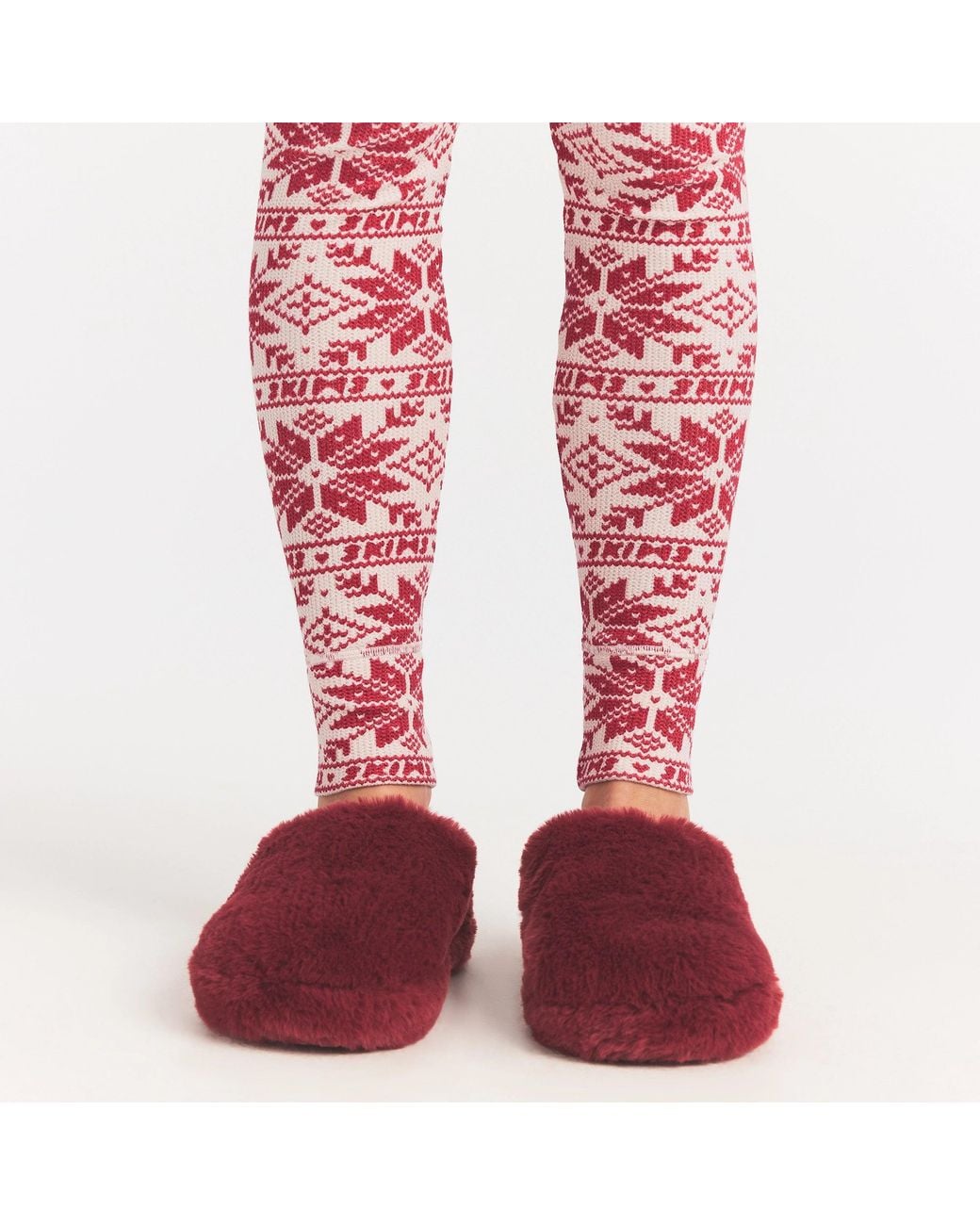 Skims Red Slipper