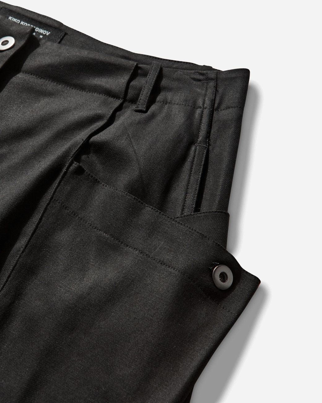 Kiko Kostadinov Black S Centennial Trousers Washed Anthracite