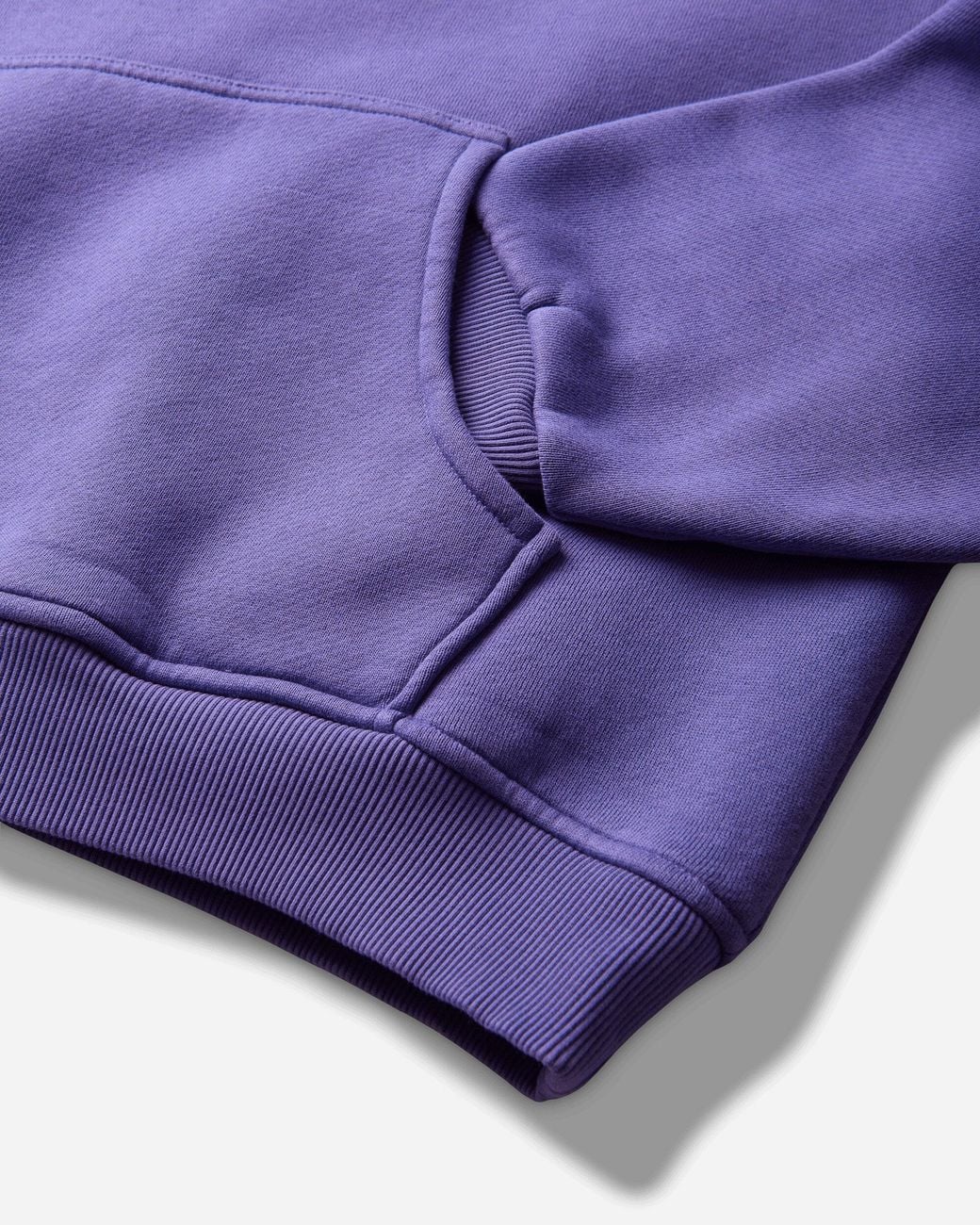 ERL Purple Script Hoodie for men