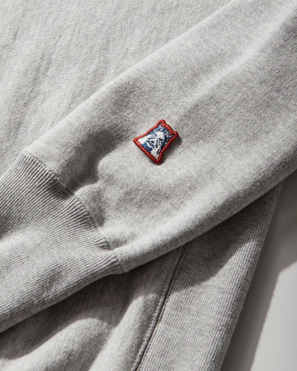 Hysteric Glamour Gray Men S Maiden Logo Embroidered Sweatshirt Grey for men