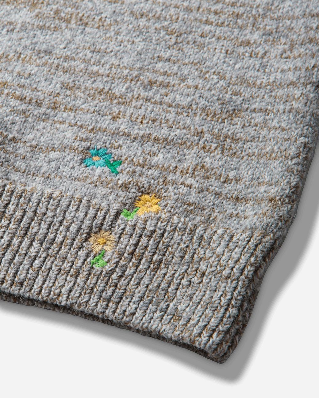 Dries Van Noten Gray S Embroidered Wool Sleeveless Sweater Light for men