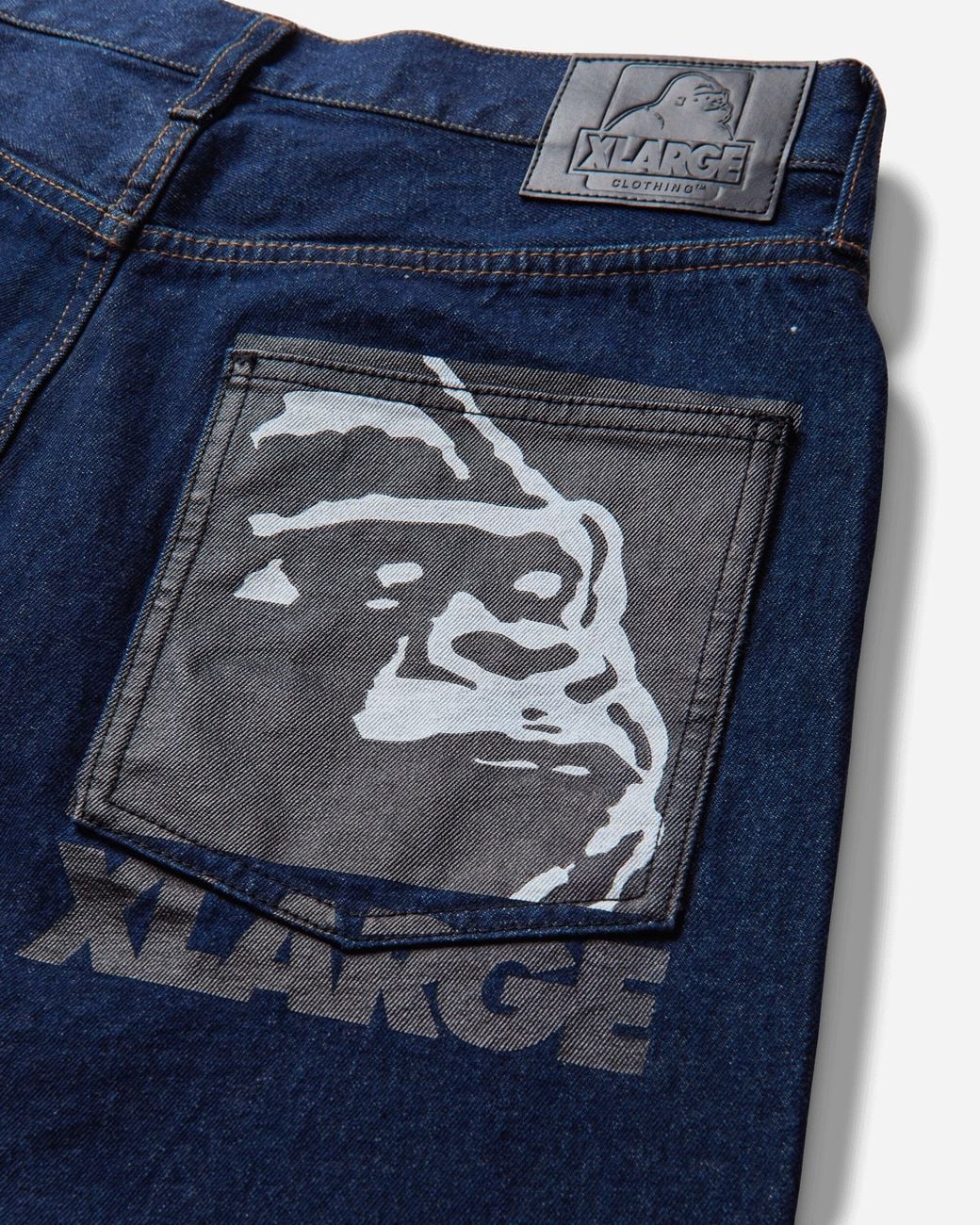 Xlarge Blue Men S Window Logo Jeans Indigo for men