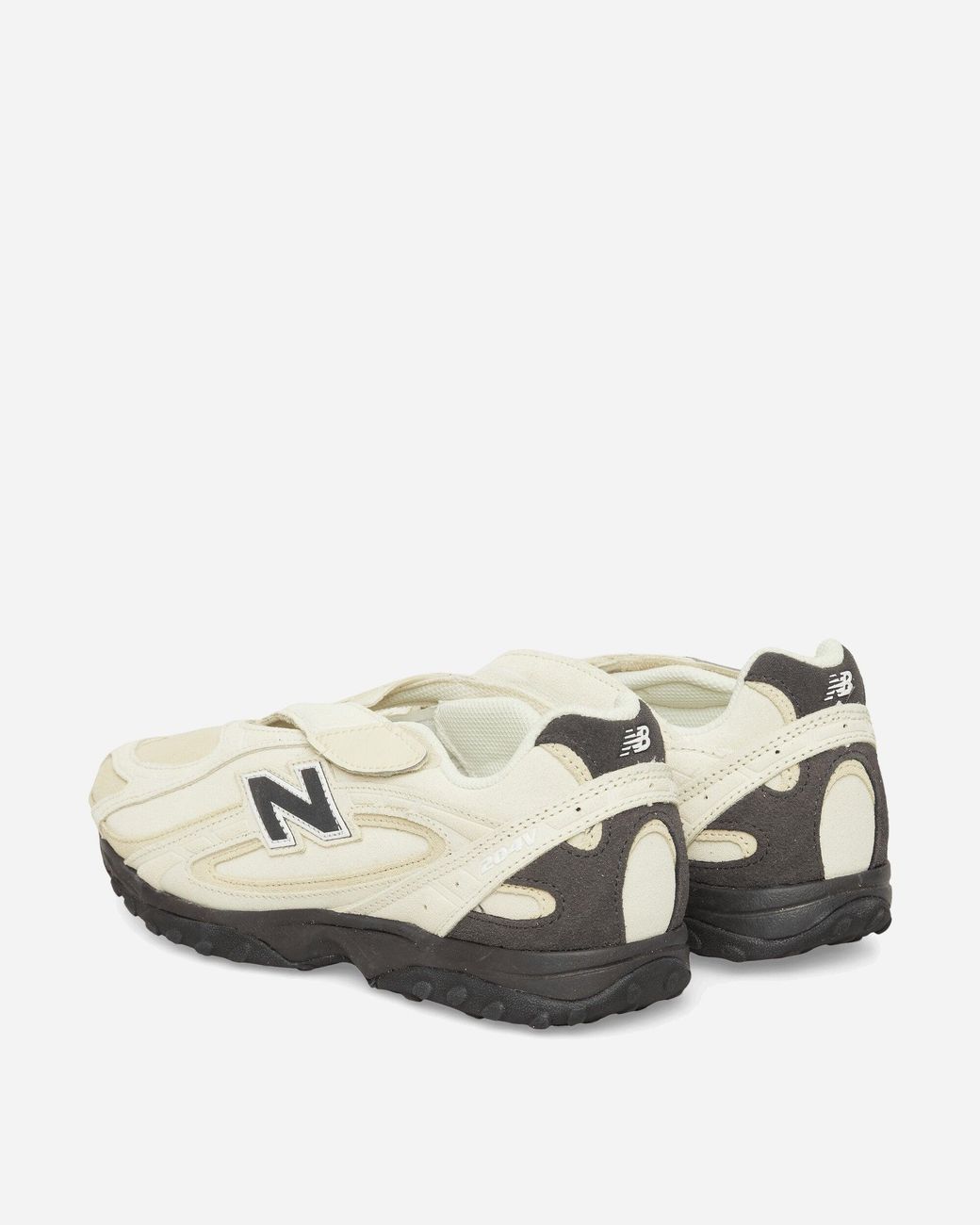 New Balance White 204V Sneakers Pistachio Butter Morel Cement for men