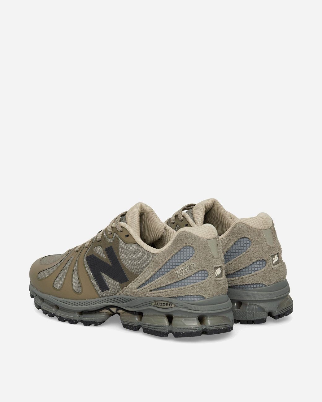 New Balance Gray Stone Island Abzorb 1890 Sneakers Khaki for men