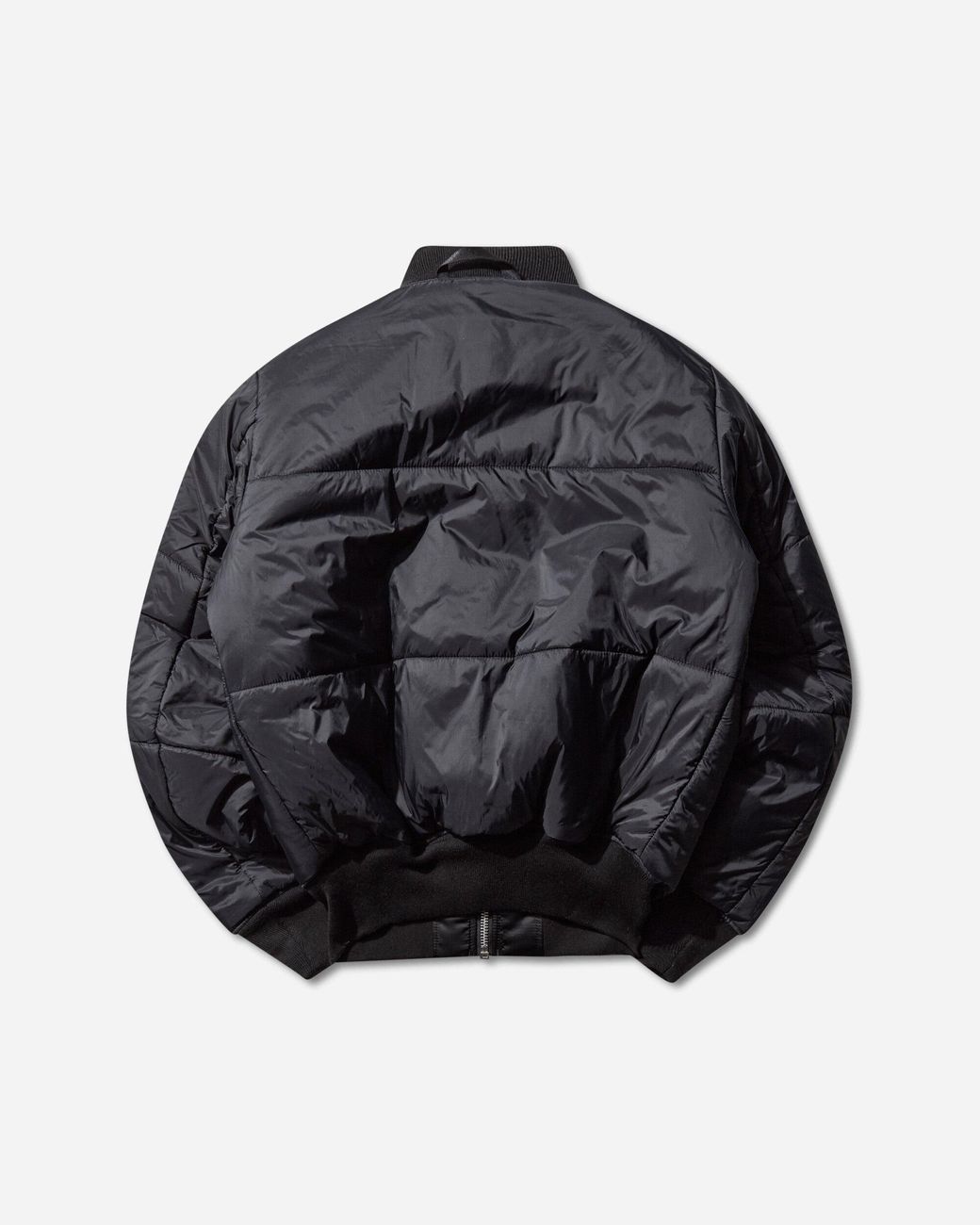 Alpha Industries Men S Ma-1 Base Flight Bomber Jacket in Black for