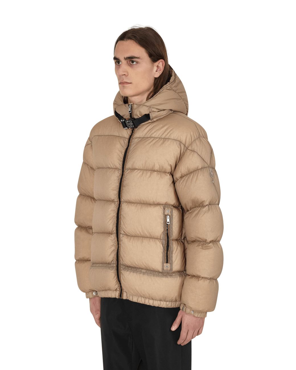 Moncler Genius 6 Moncler 1017 Alyx 9sm Almond Jacket in White for Men | Lyst