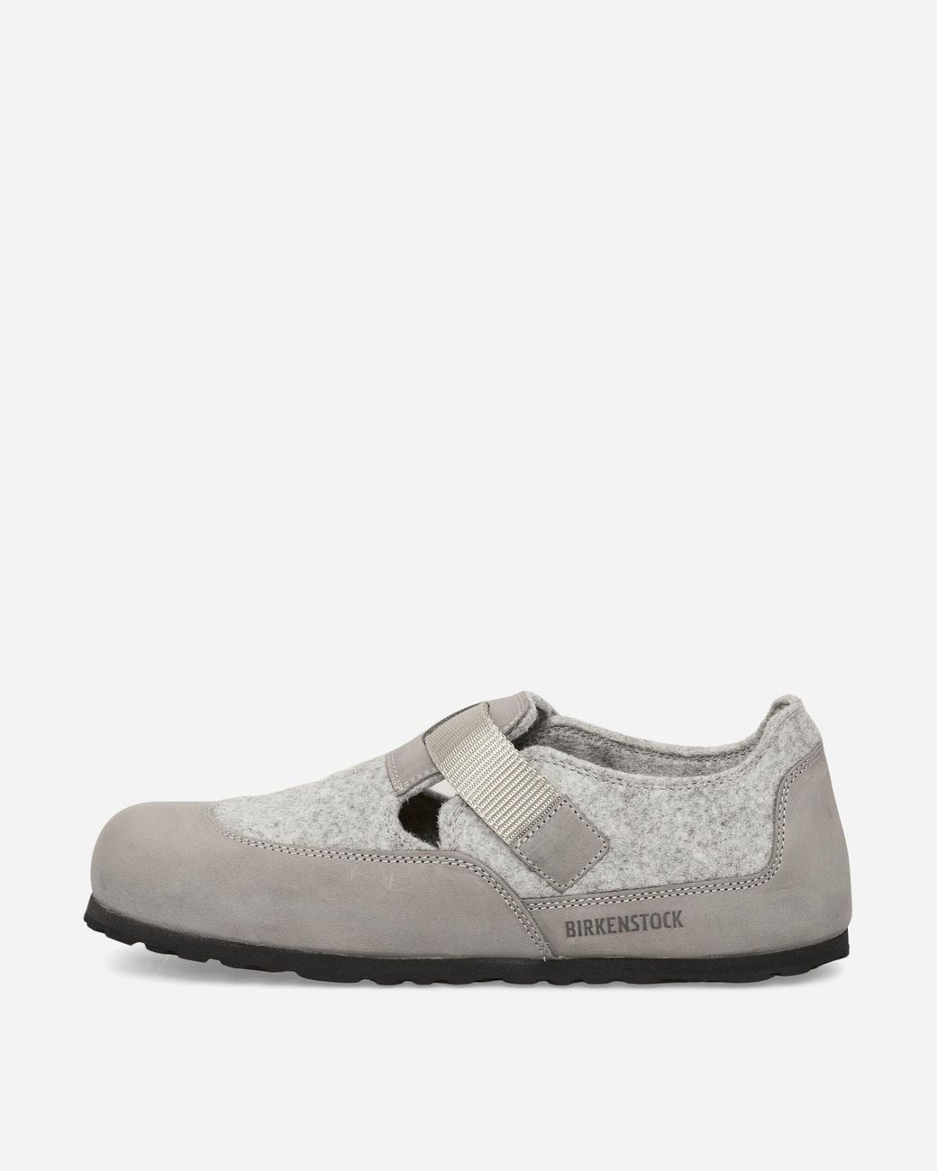 Birkenstock White London Nova Sandals Stone Coin for men