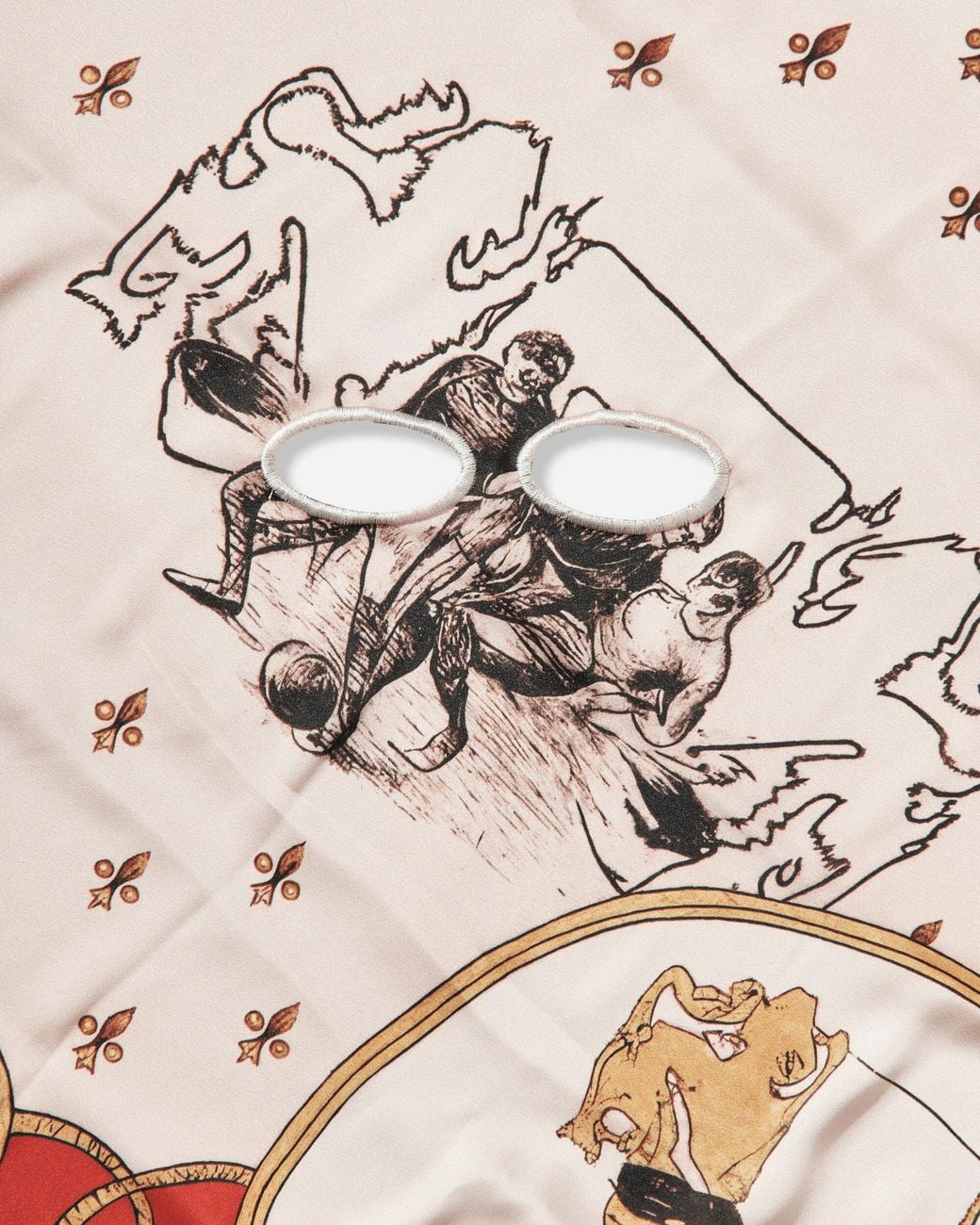 Umbro Black Crest Masked Foulard for men