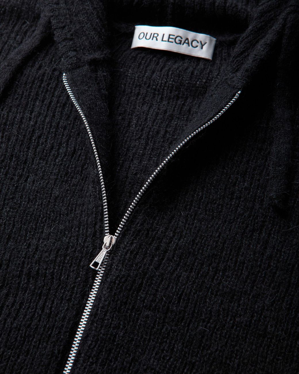 Our Legacy Black S Compact Hoodie