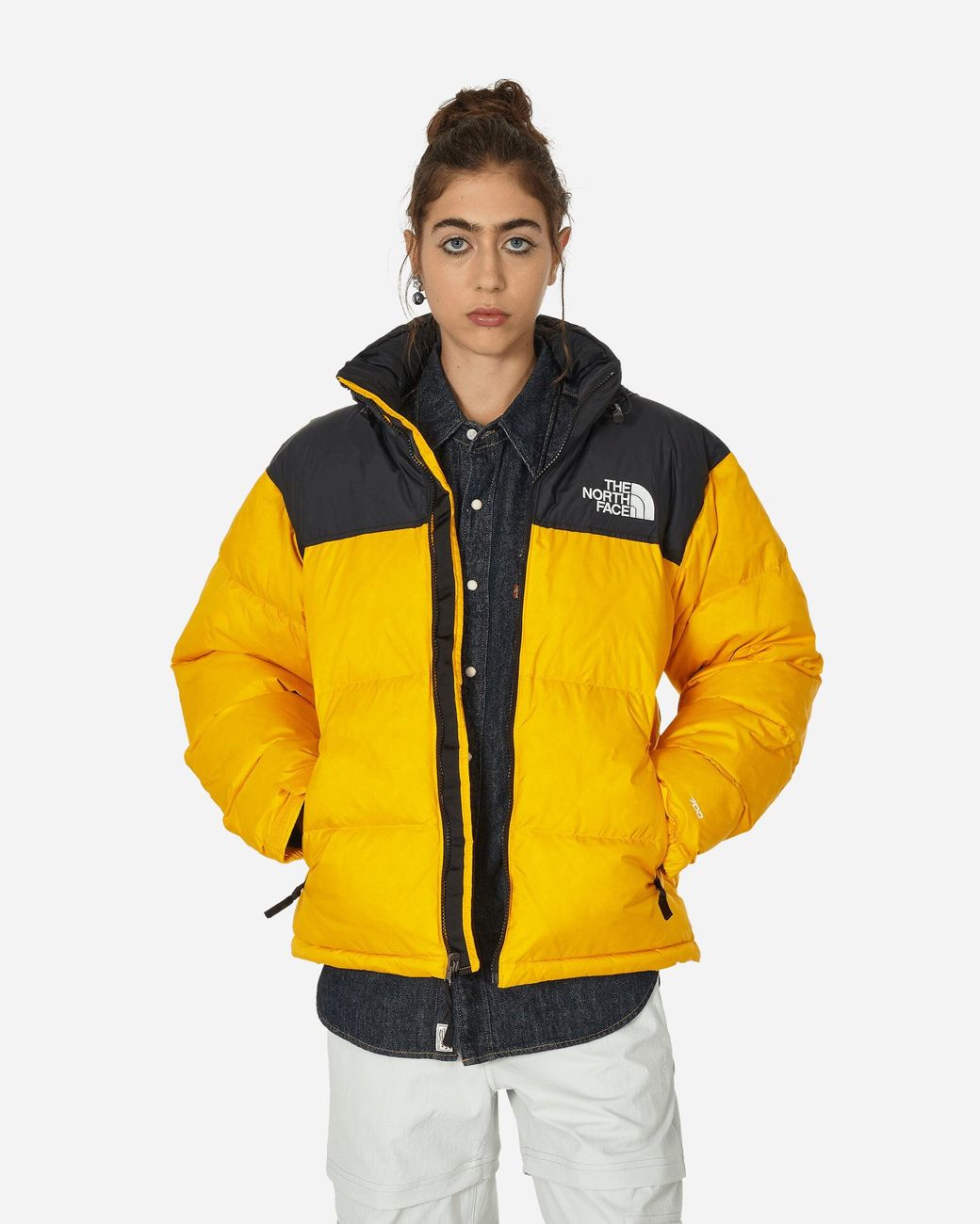 The North Face Women's Metallic 1996 Retro Nuptse Jacket Summit Gold