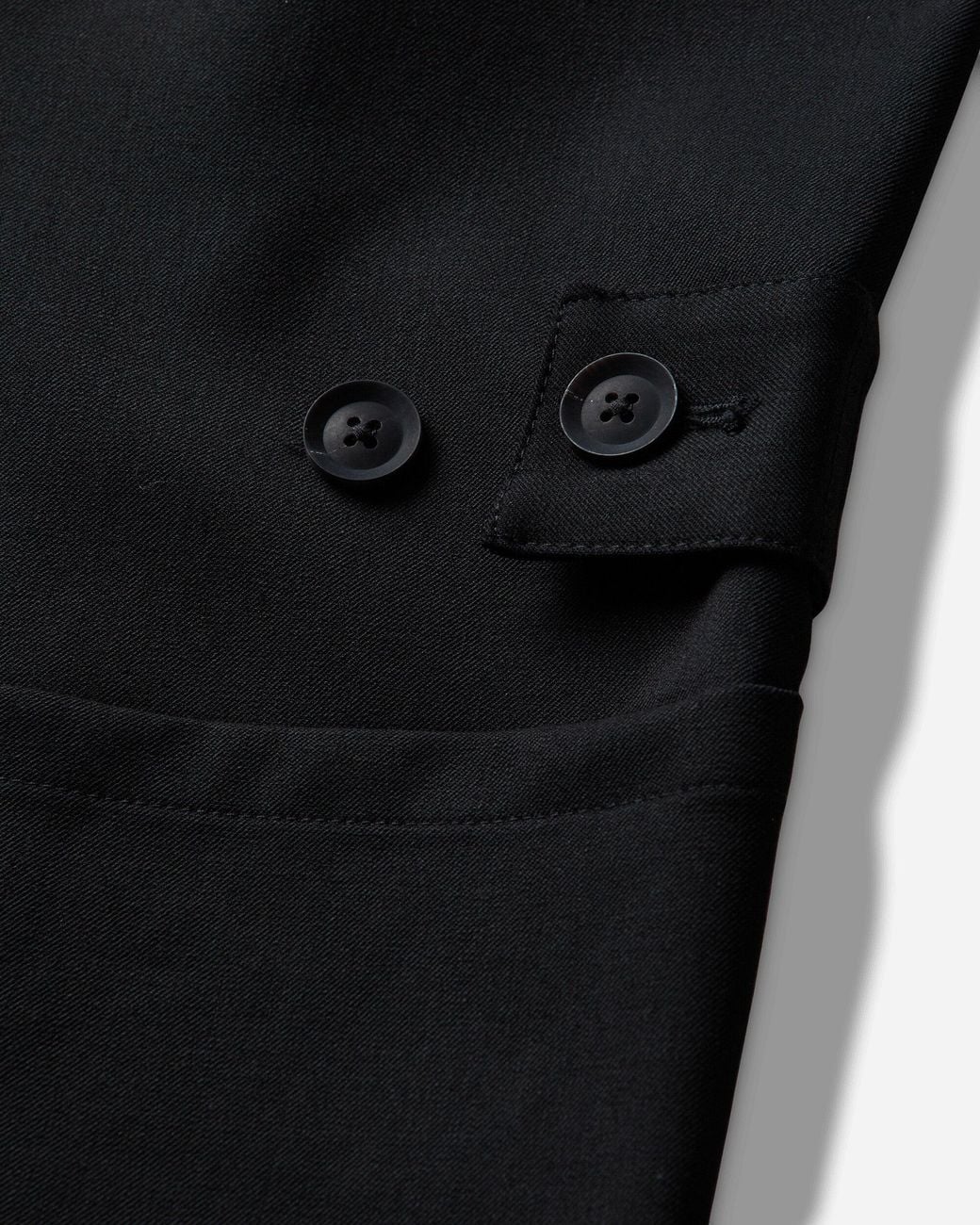 Y-3 Black Men S Wool Chore Coat for men