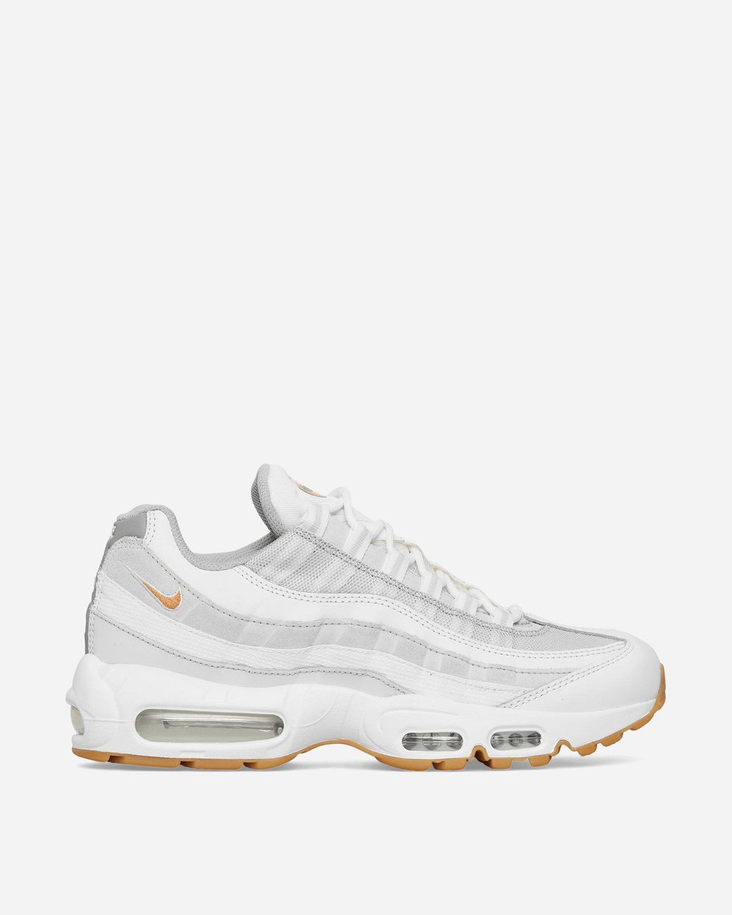 Nike Suede Air Max 95 Sneakers White for Men | Lyst