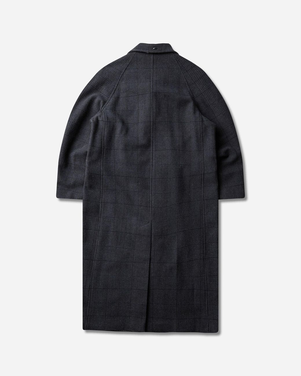Our Legacy Black S Collapse Carcoat Bishop Check for men