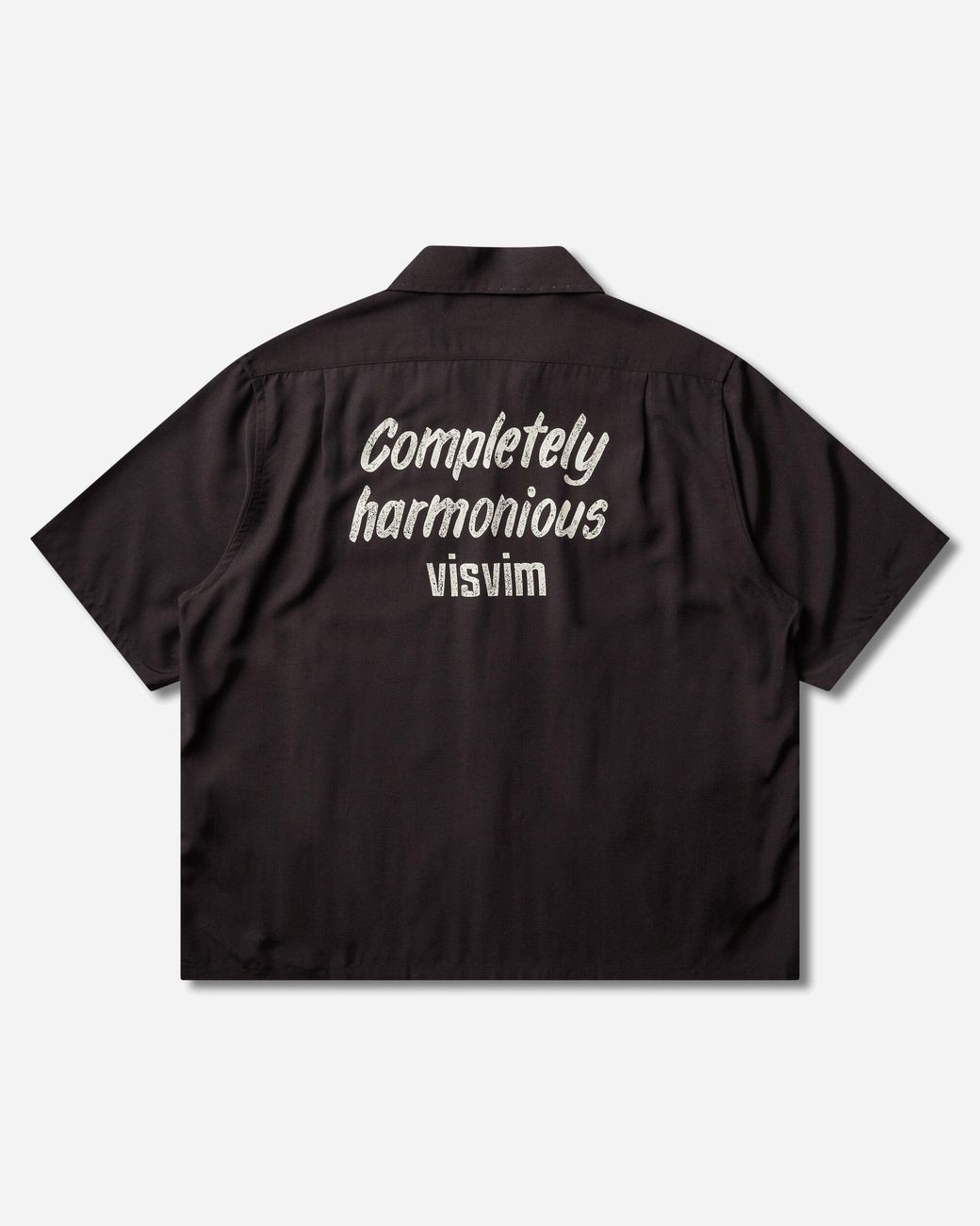 Visvim Black S Keesey Shortsleeve Shirt Charcoal for men