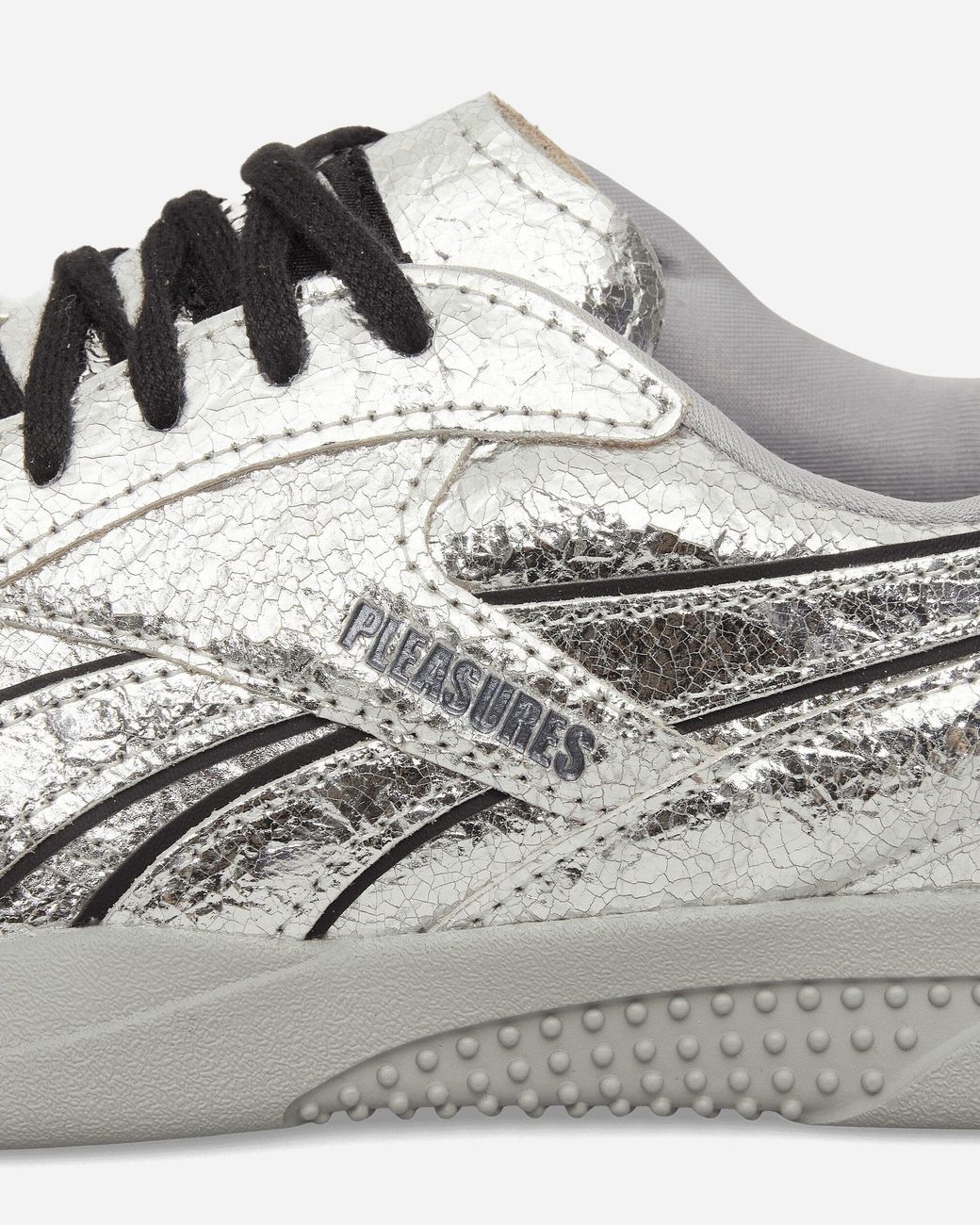 Reebok White Pleasures Hammer Street Sneakers Silver / for men