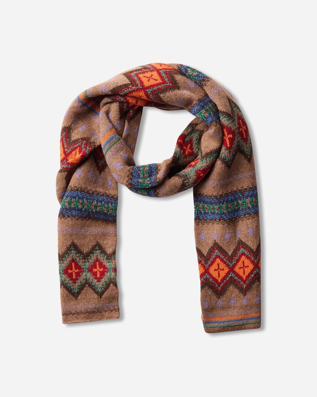Polo Ralph Lauren Multicolor Fair Isle Scarf Natural for men