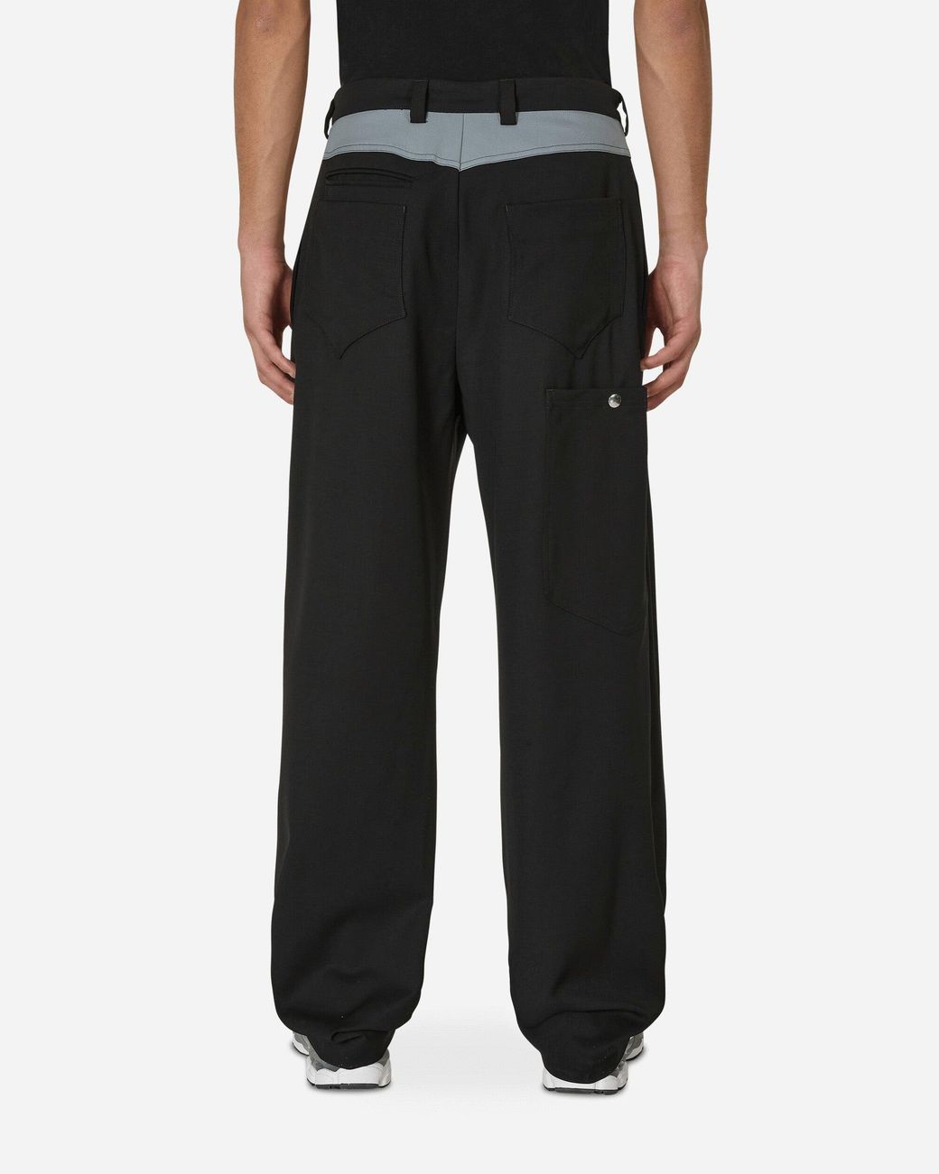 キコ コスタディノフ 23ss kreuk tailored trousers Kiko Kostadinov Kreuk Tailored Trousers Crow in Black for Men | Lyst