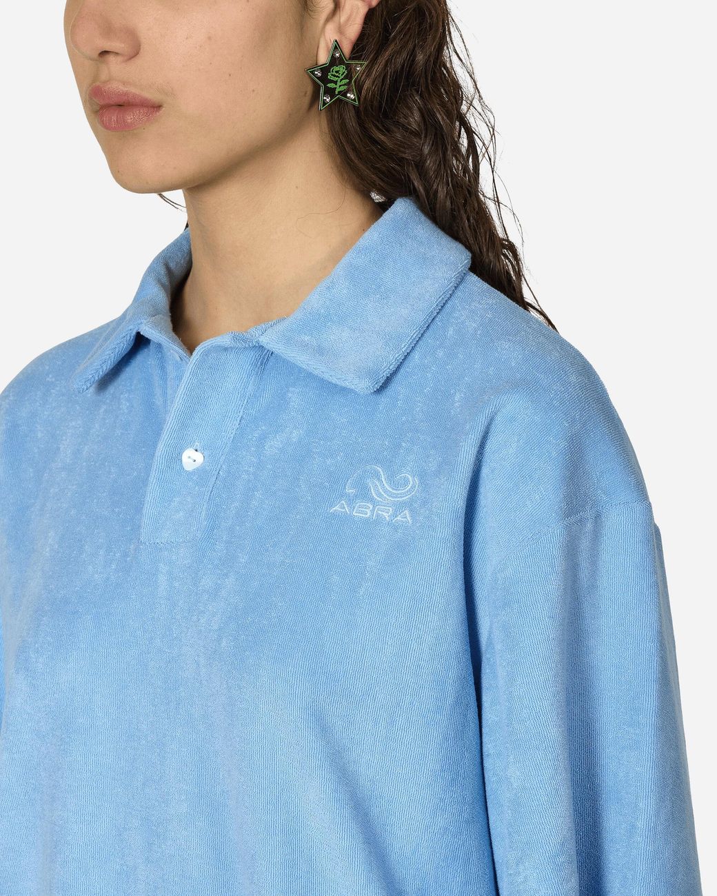 Abra Blue Towel Polo