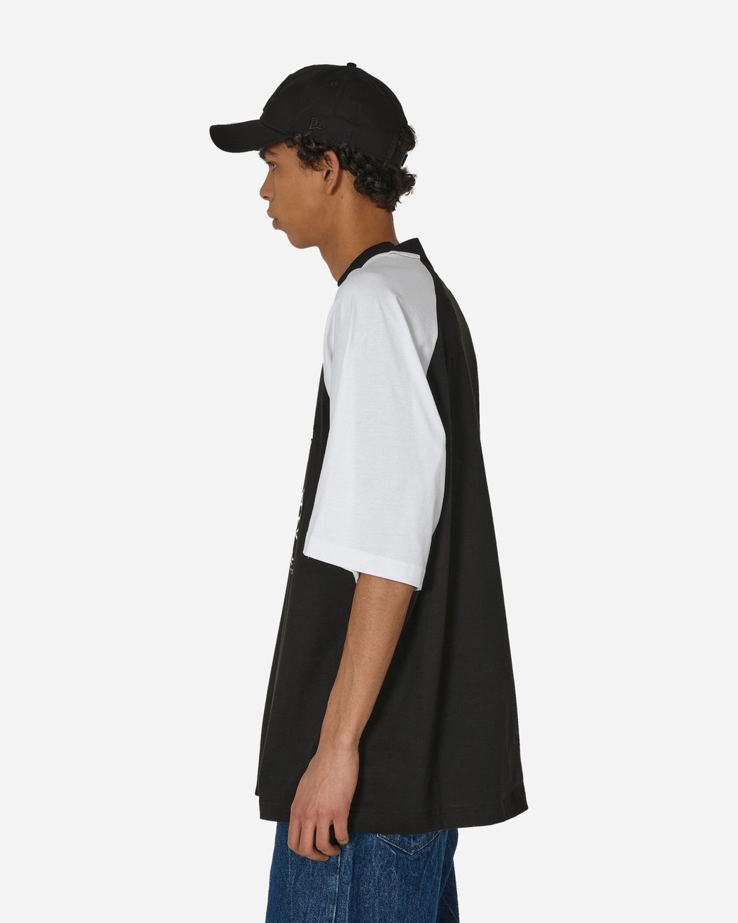 1017 ALYX 9SM Oversize Logo Raglan T-Shirt in Black for Men 1017 ALYX 9SM Oversize Logo Raglan T-Shirt in Black for Men