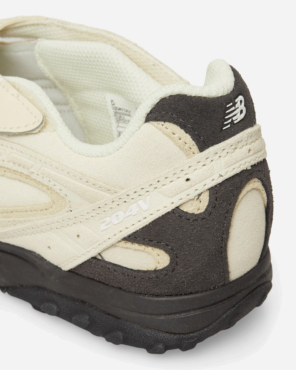 New Balance White 204V Sneakers Pistachio Butter Morel Cement for men