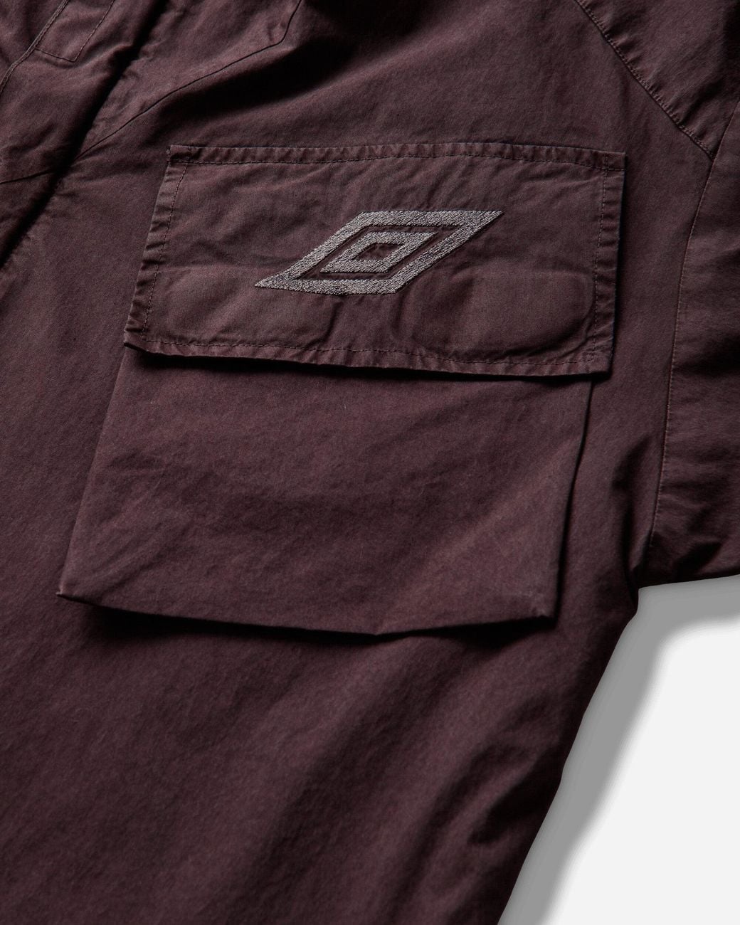 Umbro Brown Midfield Jacket Plum for men