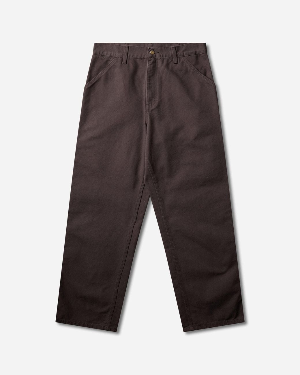 Carhartt Gray Men S Single Knee Pants Tobacco (rinsed) for men