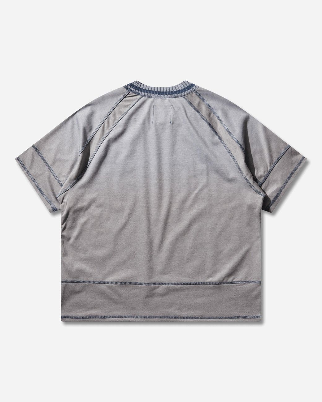Asics Gray Novalis Tamarica T-Shirt Baritone for men