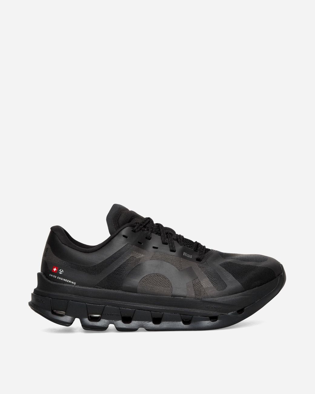 On Shoes Black Women S Slam Jam Cloudflow 5 Sharpdust Sneakers Gull /