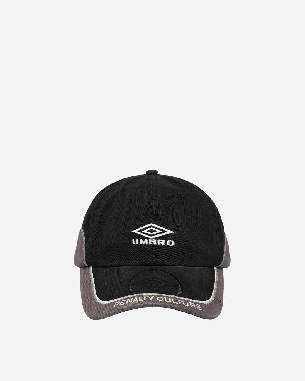【UMBRO】 UMB X SLAM JAM SPIKES Ball Cap Black Umbro x Slam Jam Spines Cap Washed Black Men's - FW24 - US