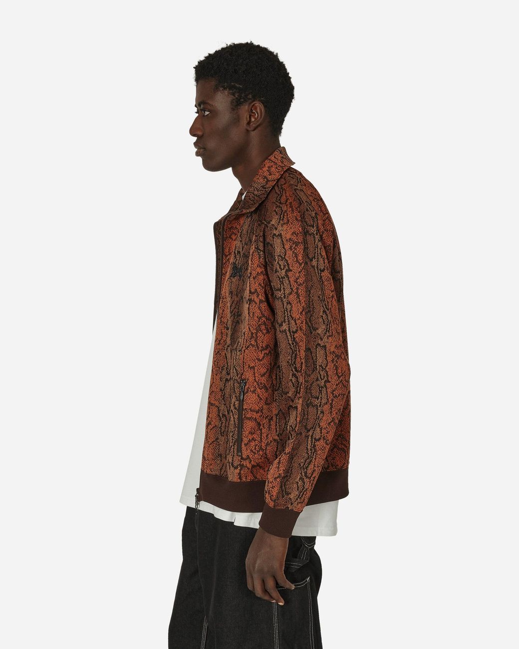 needles-Brown-Poly-Jaquard-