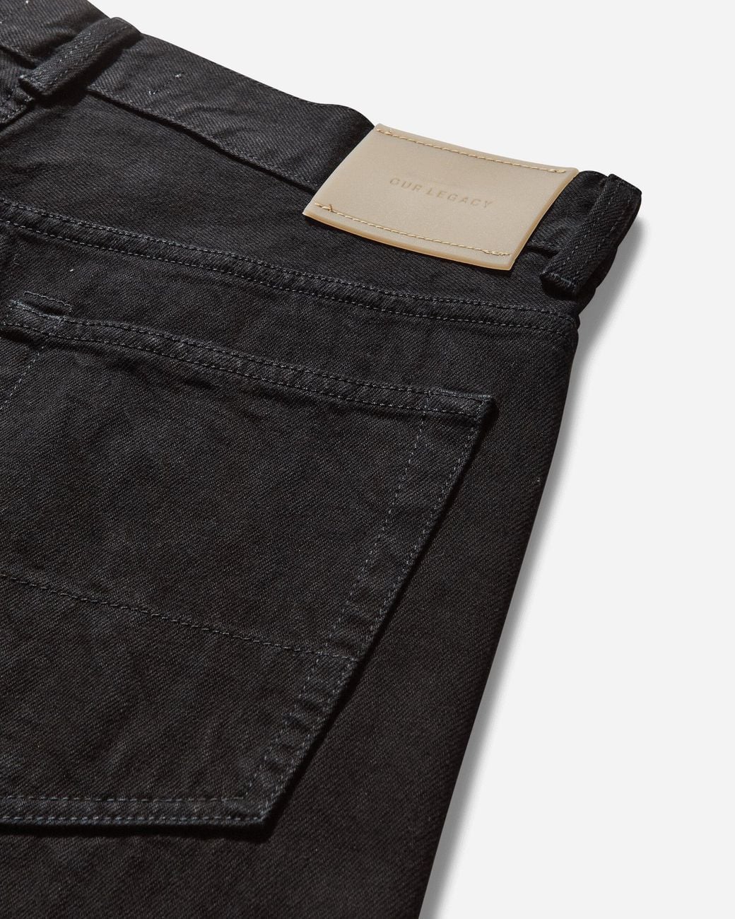 Our Legacy Black S Third Cut Jeans Selvedge for men