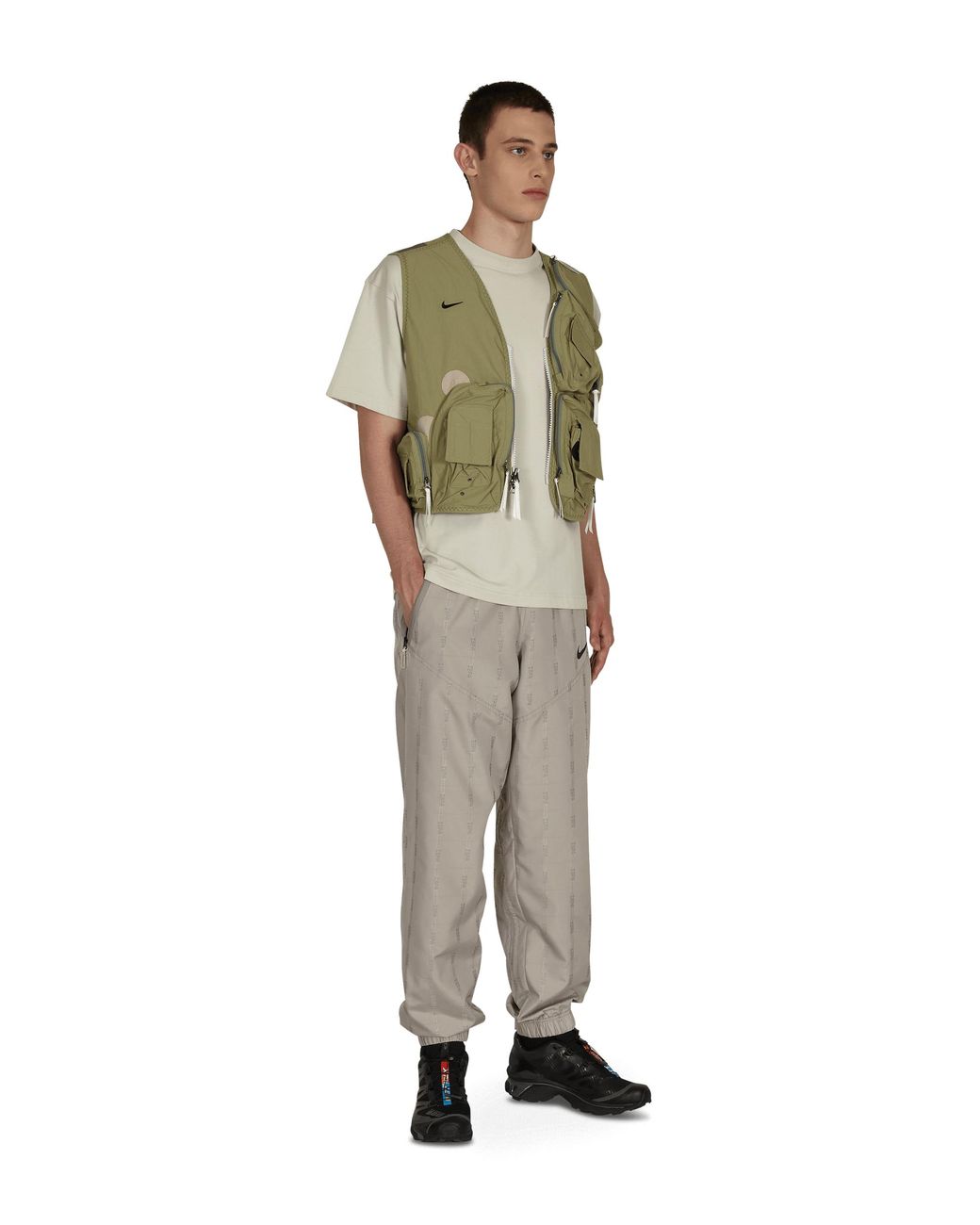 Nike Ispa Utility Vest Medium Khaki L in Green for Men | Lyst Australia