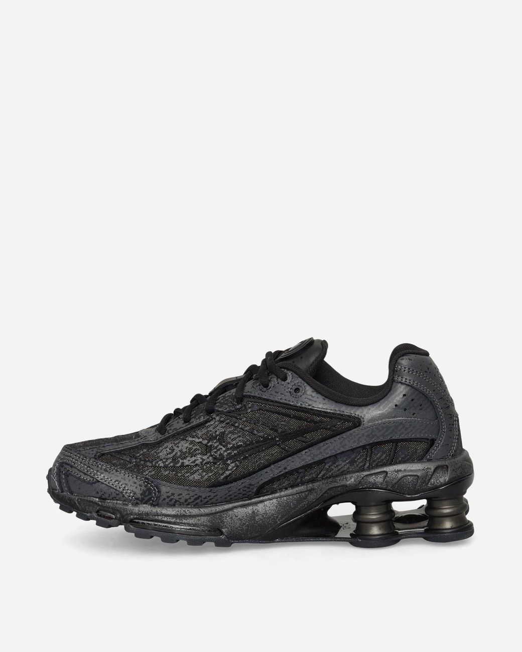 Nike Black Shox Ride 2 Sneakers Metallic Dark for men