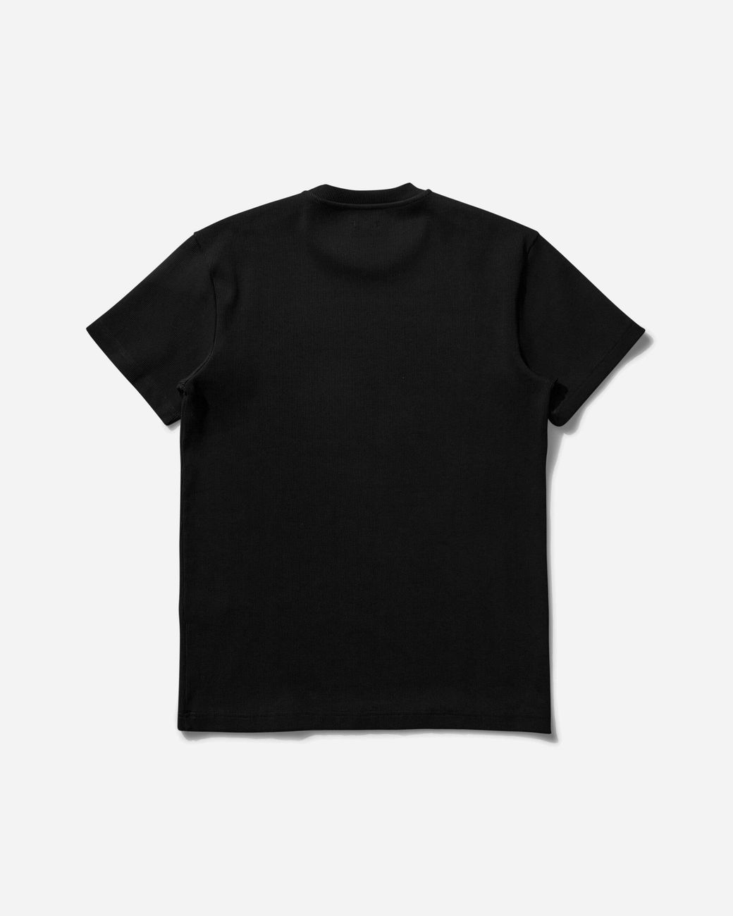 Chio Black S Heart Eye Pup Ribbed T-Shirt for men