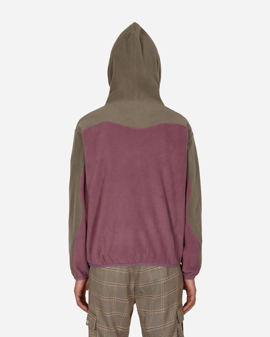 Pleasures Purple Whiskey Zip Hoodie for men