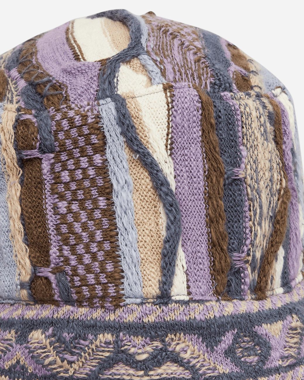 帽子 KAPITAL 7G Knit Gaudy Bucket Hat Kapital 7G Knit Gaudy Bucket Hat, Navy – Glasswing