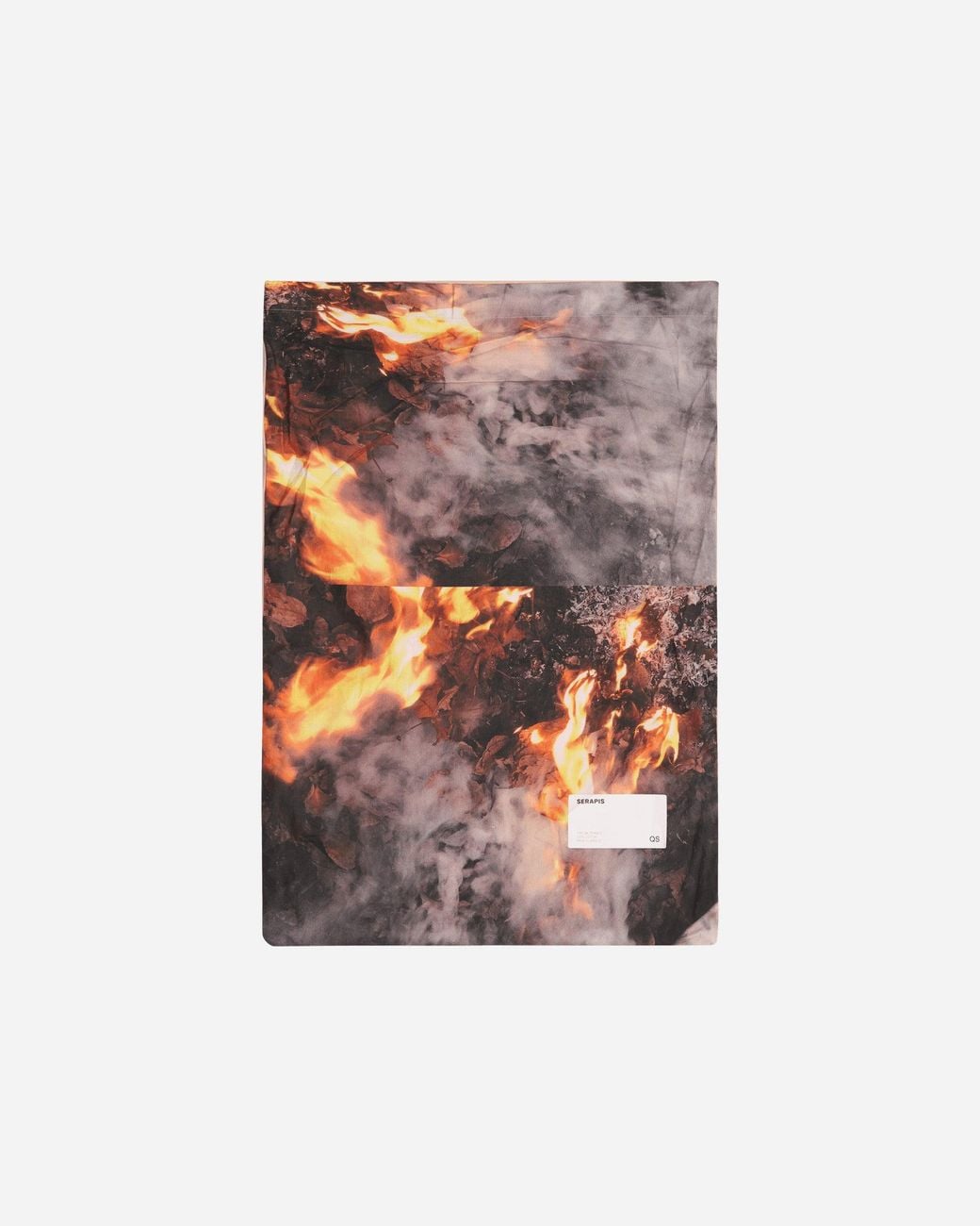 Serapis White Fire Bedsheet for men