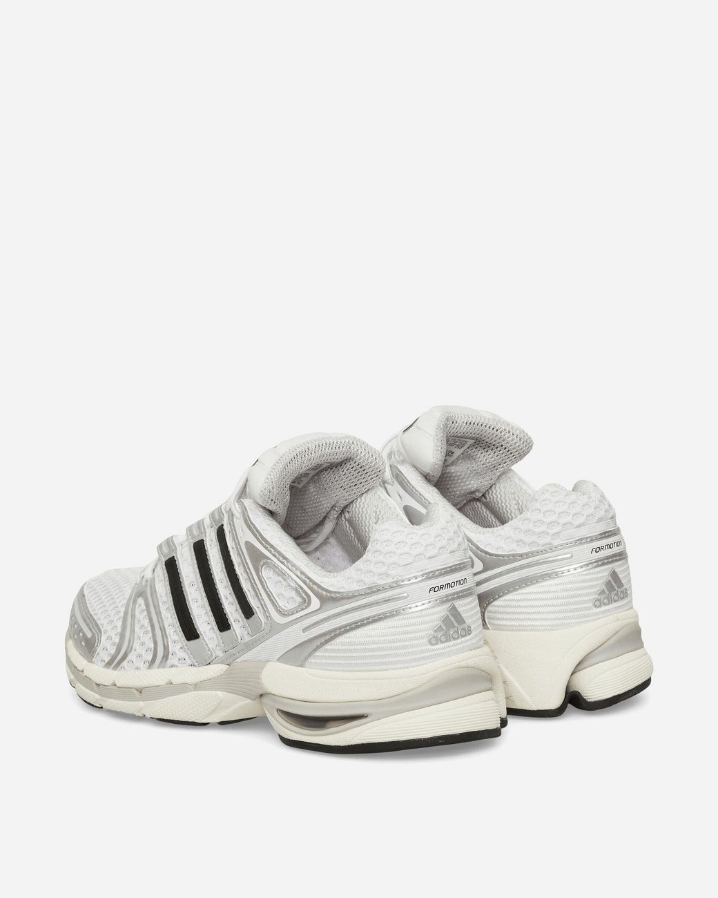 Adidas White Adistar Control Sneakers Metallic One Core for men
