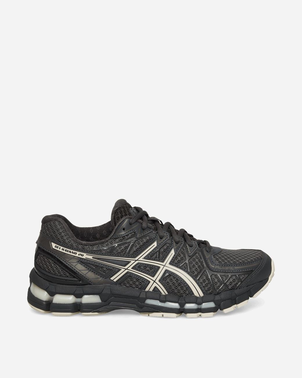 Asics Black Gel-kayano 20 Sneakers Obsidian / Oatmeal for men