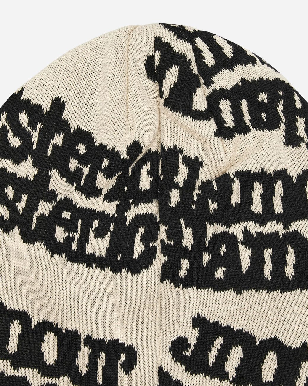 Hysteric Glamour Type Logo Oversized Beanie in White for Men | Lyst