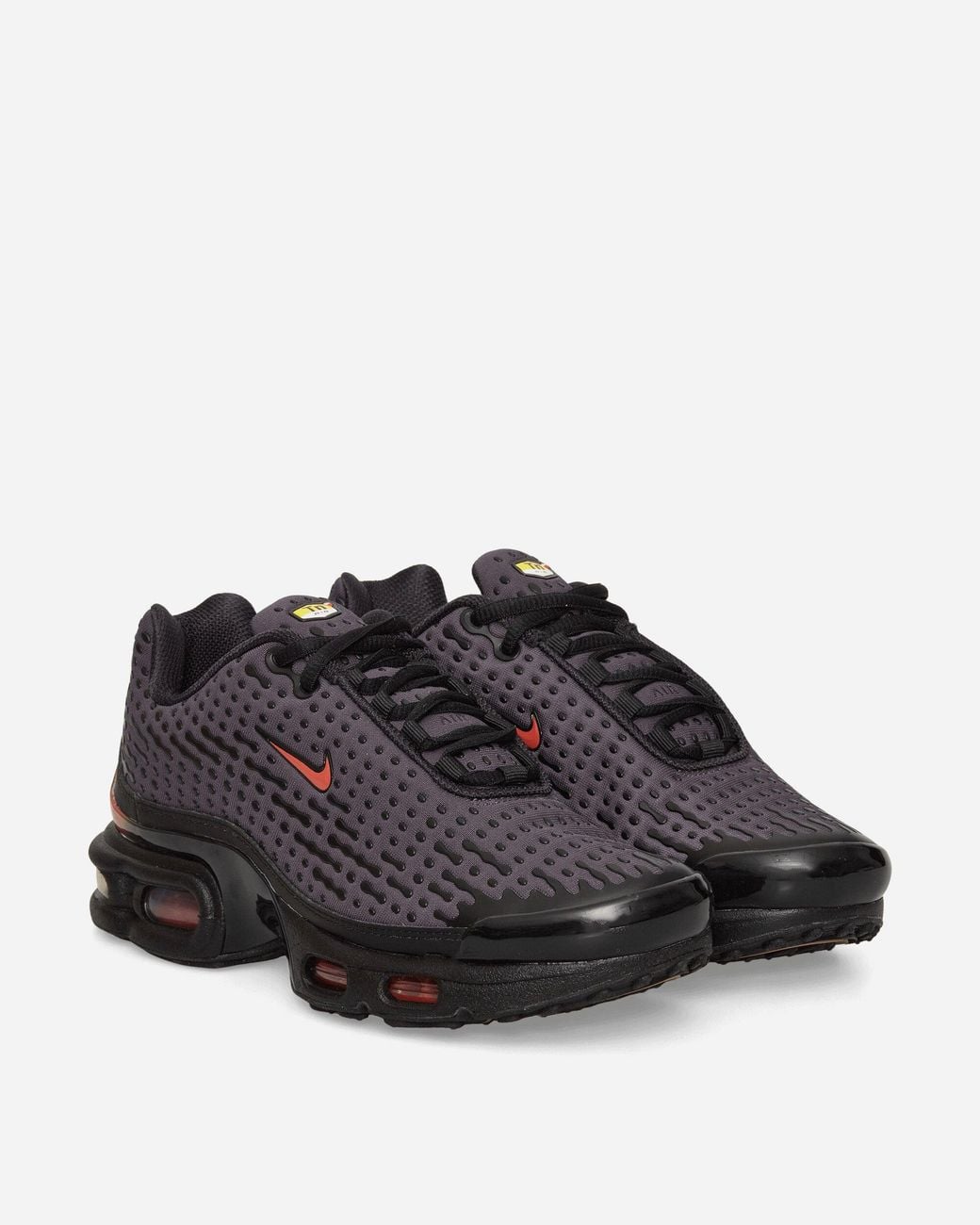 Nike Black Air Max Plus Vii Sneakers / Medium Ash / Bright Crimson / Dark Copper for men