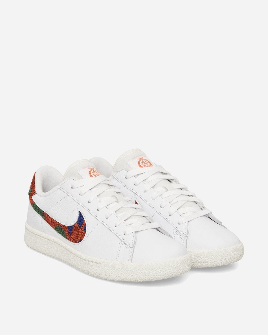 Nike White Tennis Classic Cs Prm Sneakers / Sail / Safety Orange for men