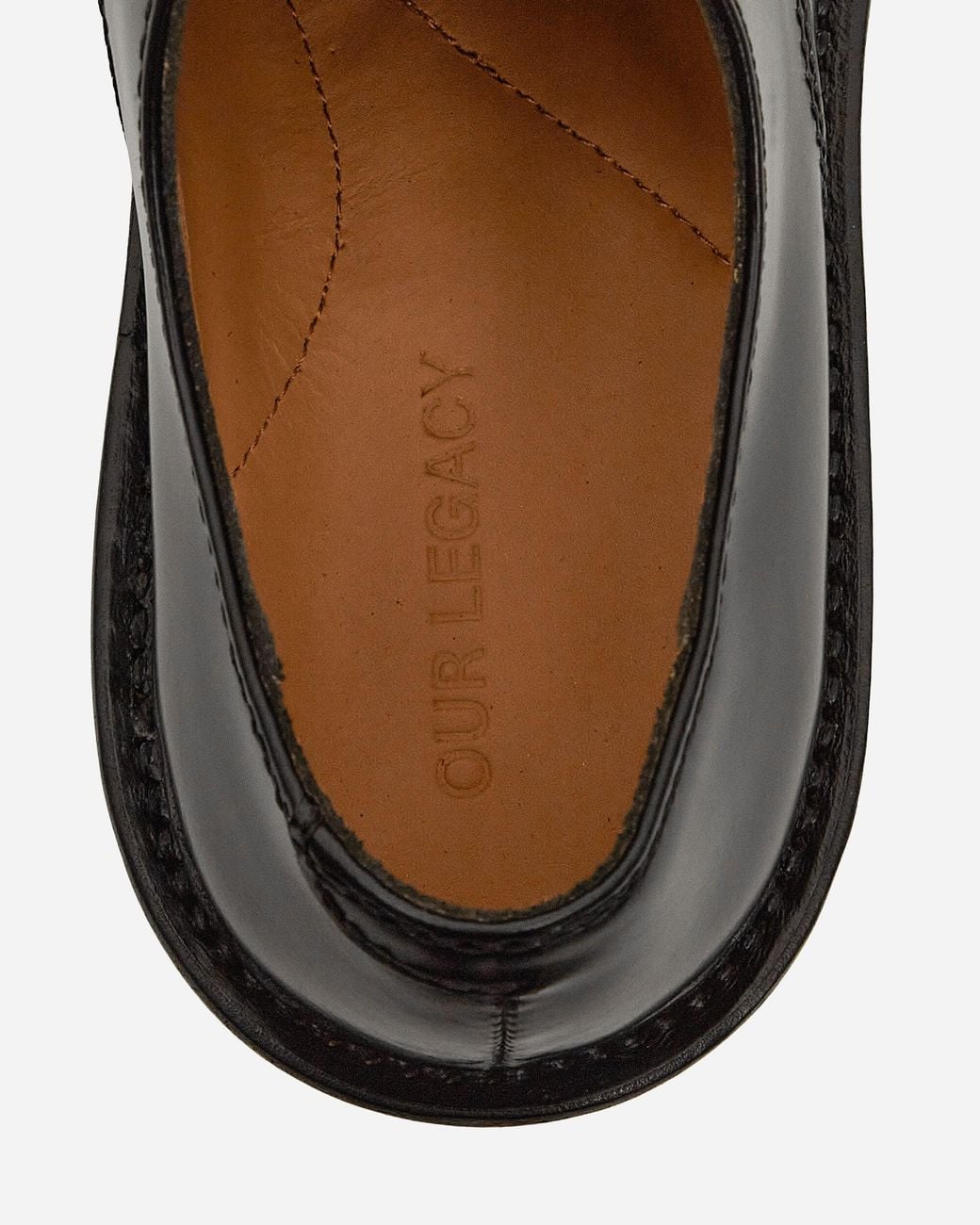 Our Legacy Black Uniform Parade Shoes for men
