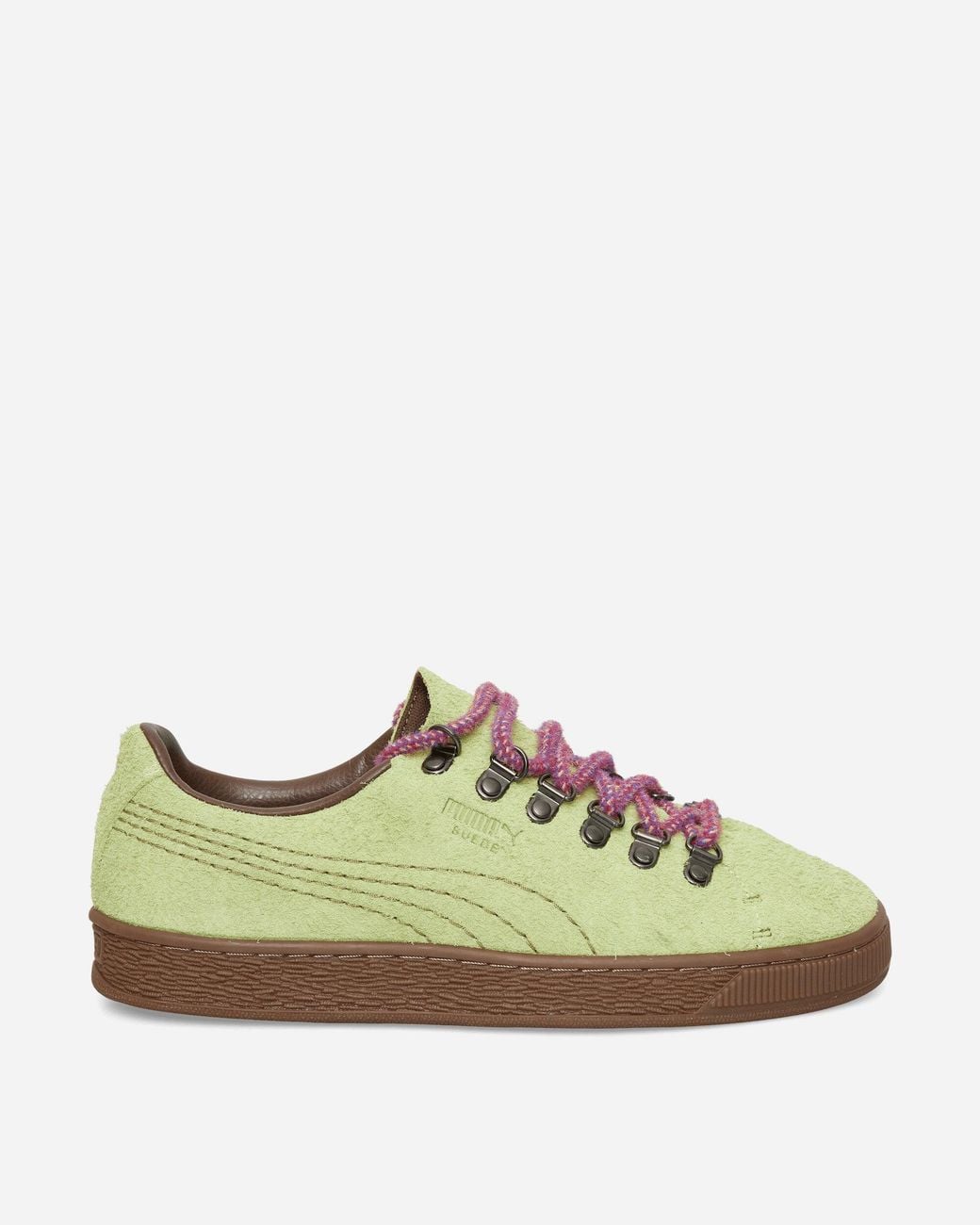 PUMA Green Suede Hike Sneakers Wild Fern / Gum for men