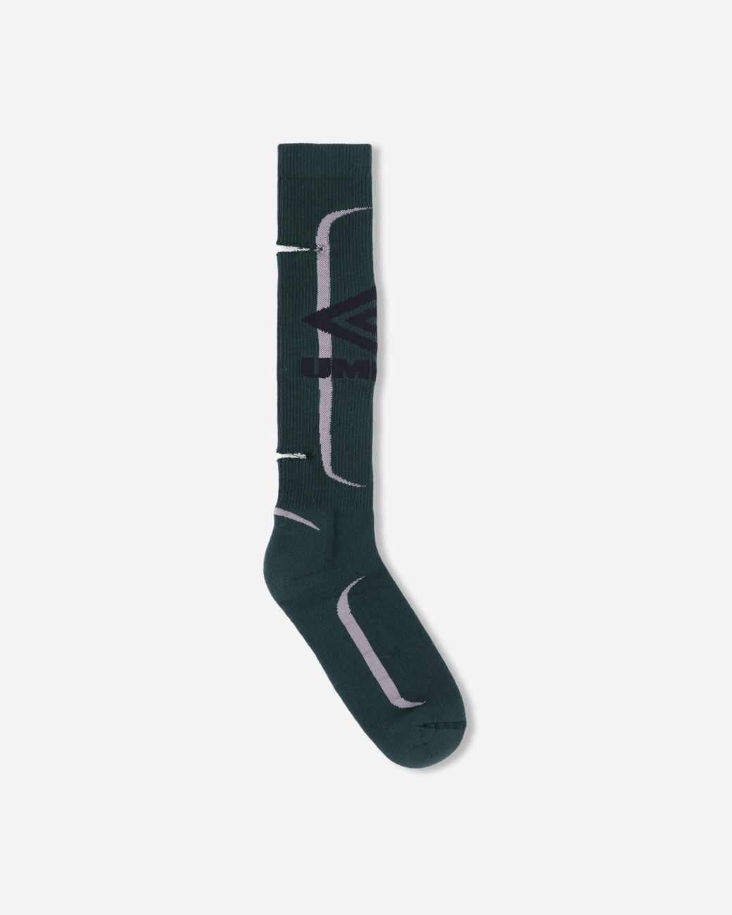 Umbro Blue Logo Socks Dark Olive for men