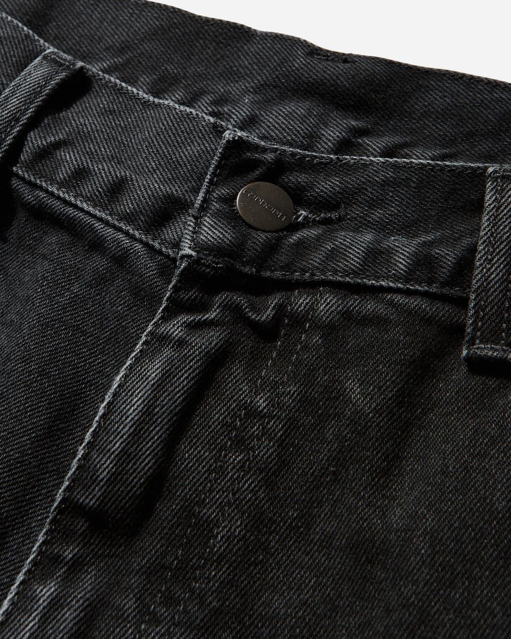 Carhartt Black Men S Double Knee Shorts (stone Washed) for men