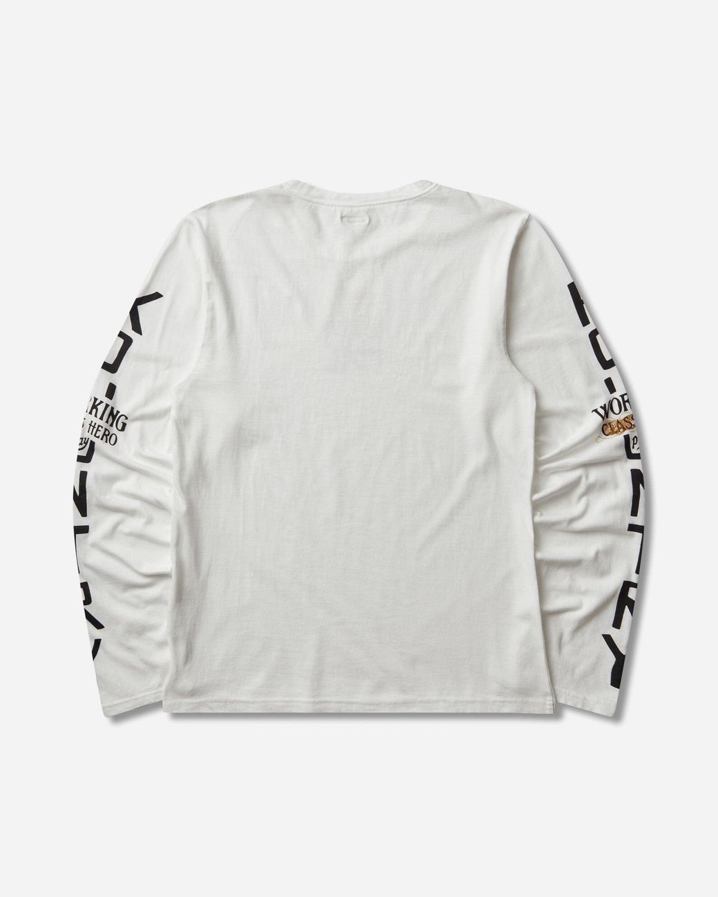 Kapital Gray S 20/-Jersey Crew Longsleeve T-Shirt (Peckish Kap) for men