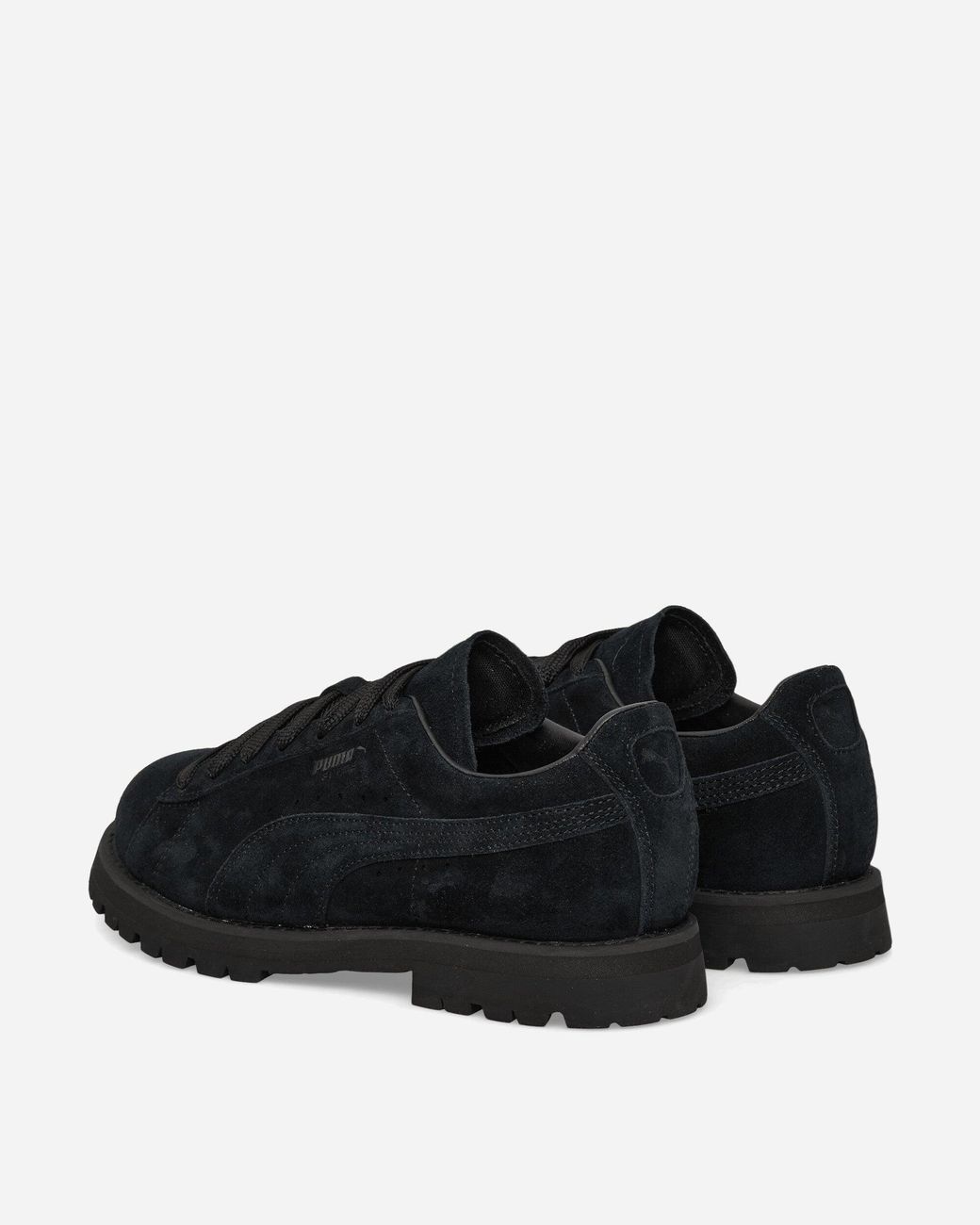 PUMA Black Suede Vibram Sneakers for men